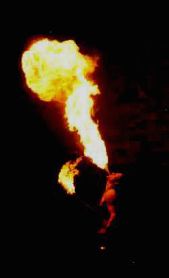 Fire breathing pyromania 